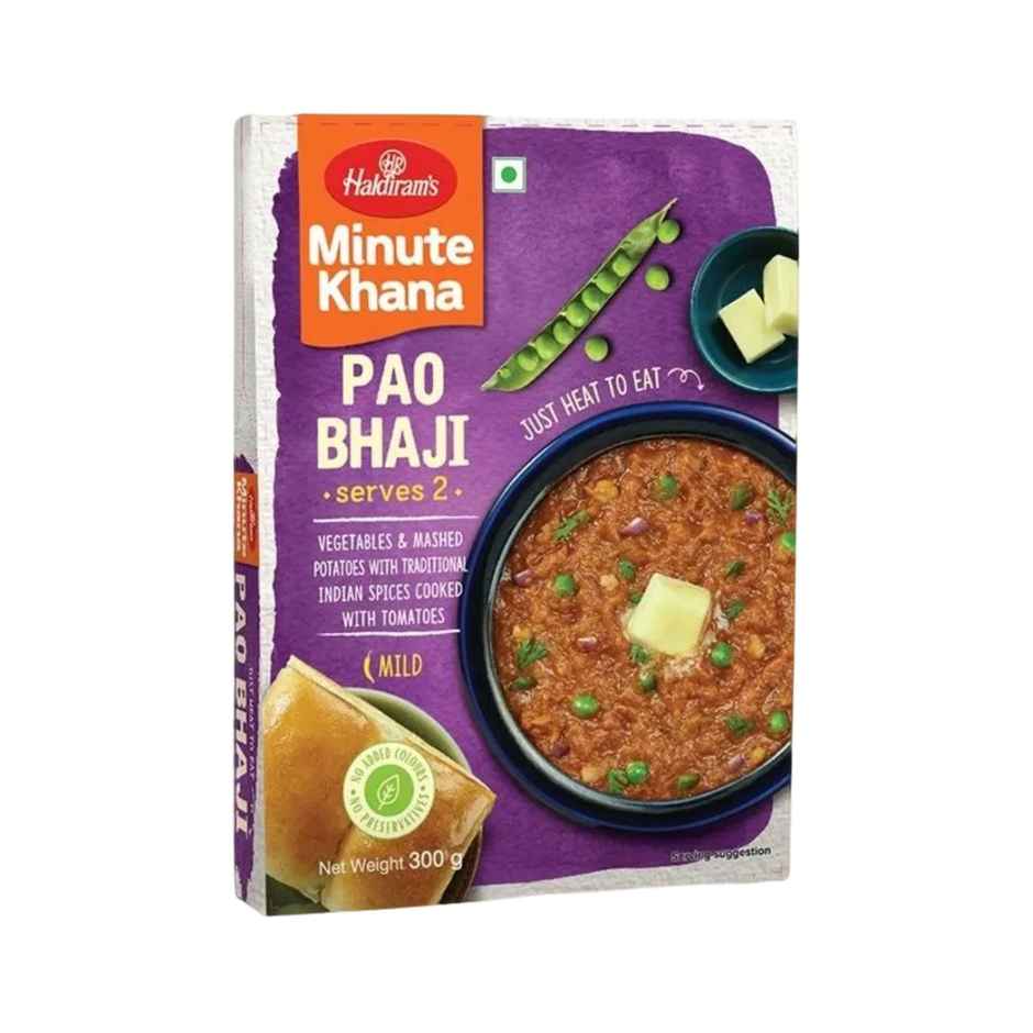 Haldiram's Ready To Eat Pav Bhaji | Convenient & Tasty