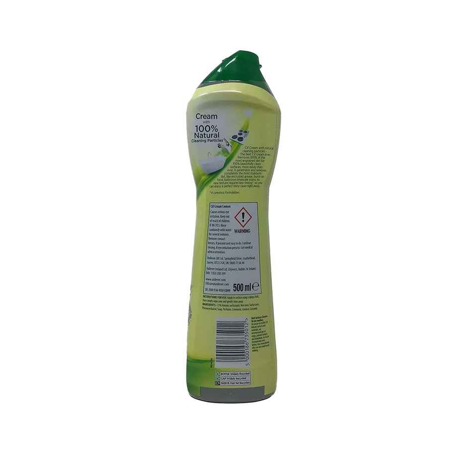 Cif Cleanboost Cream Lemon Floor CLeaner