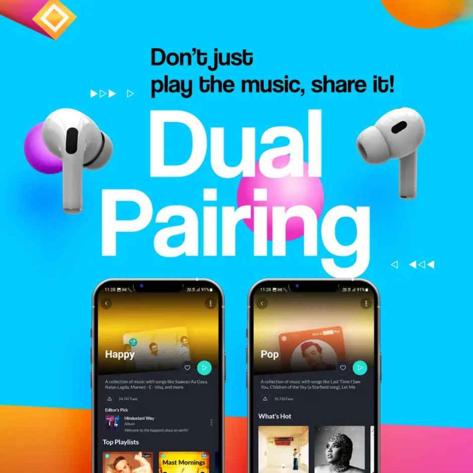 Aroma NB140 Ninja - 40 Hours Playback | TWS | Fast Charging | White ( Charging cable not included )