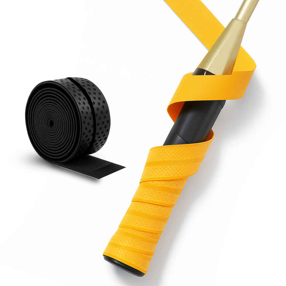 Spanker Sports Racket Overgrip, Anti-Slip Cushion Handle Grip for Badminton & Tennis