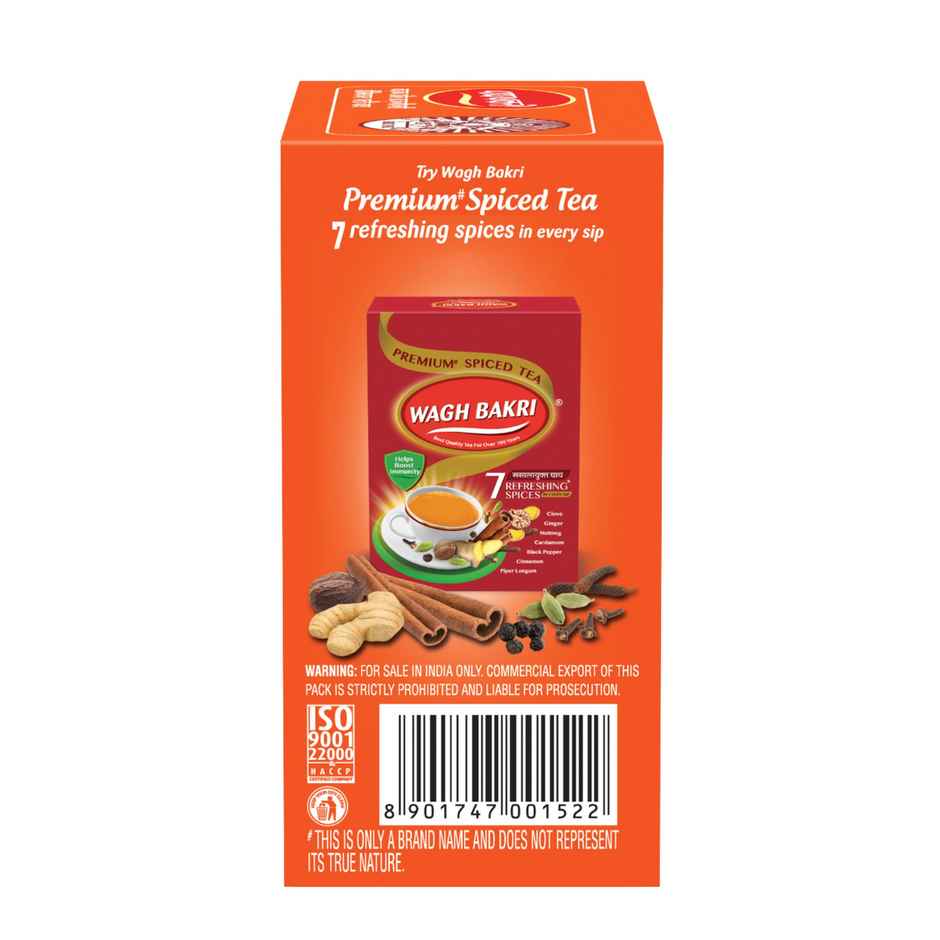 Wagh Bakri Premium Leaf Tea Box Pack Combo