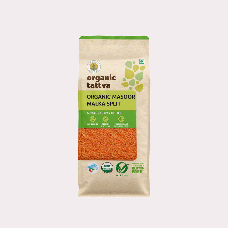 Organic Tattva Masoor Malka Split