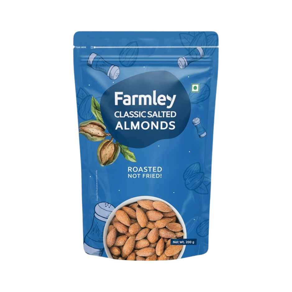 Farmley Classic Salted Roasted Almonds (Badam)