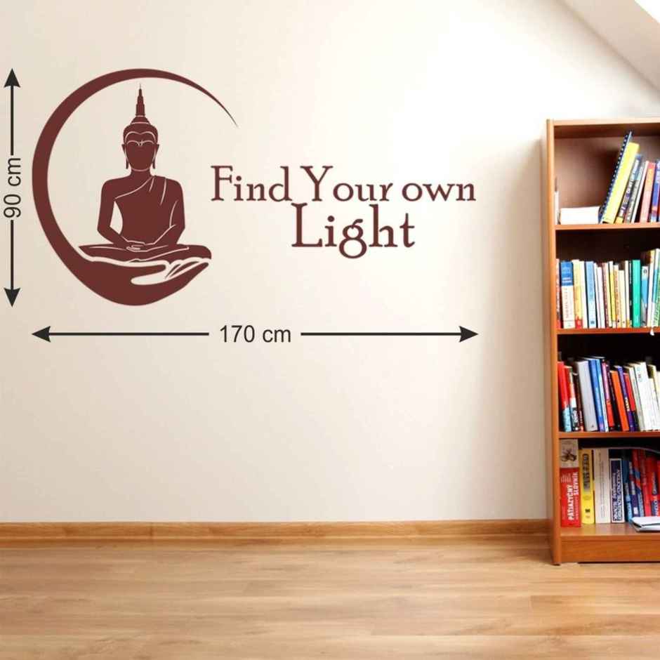 BAY6 Find Your Own Light (Buddha) Sticker