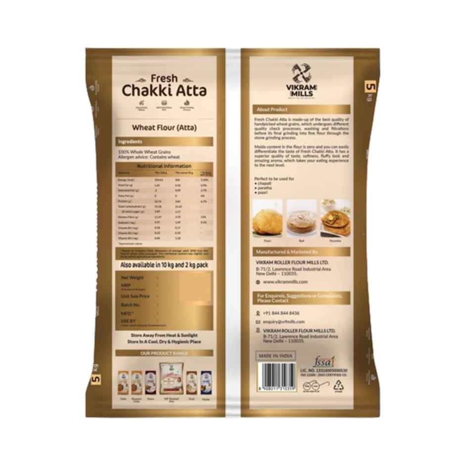 Vikram Mills Fresh Chakki Atta