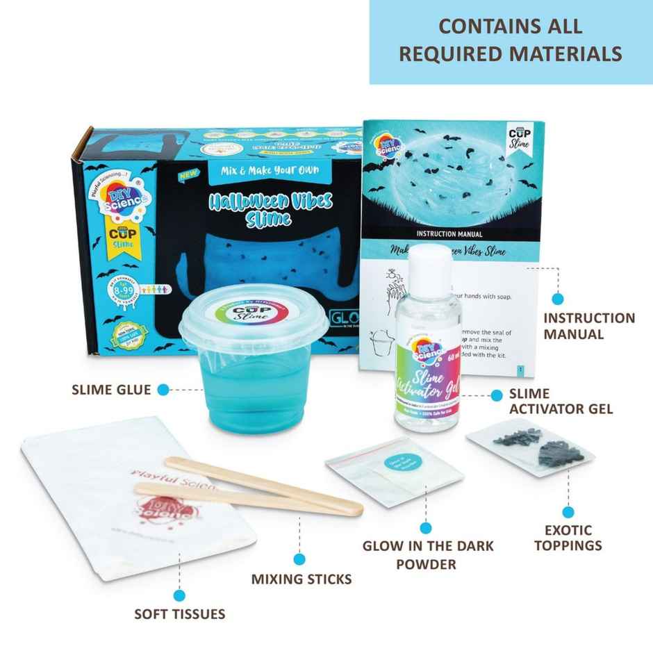 DIY Science Halloween Vibes Slime Kit