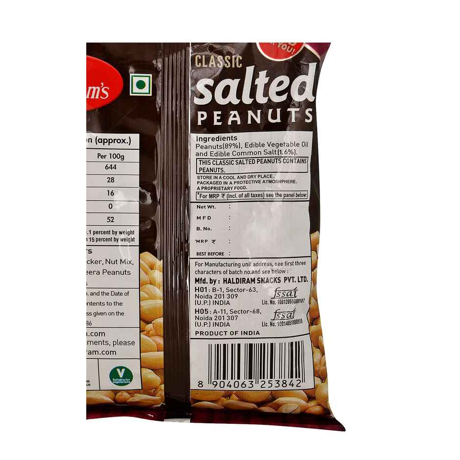 Haldiram's Salted Peanuts