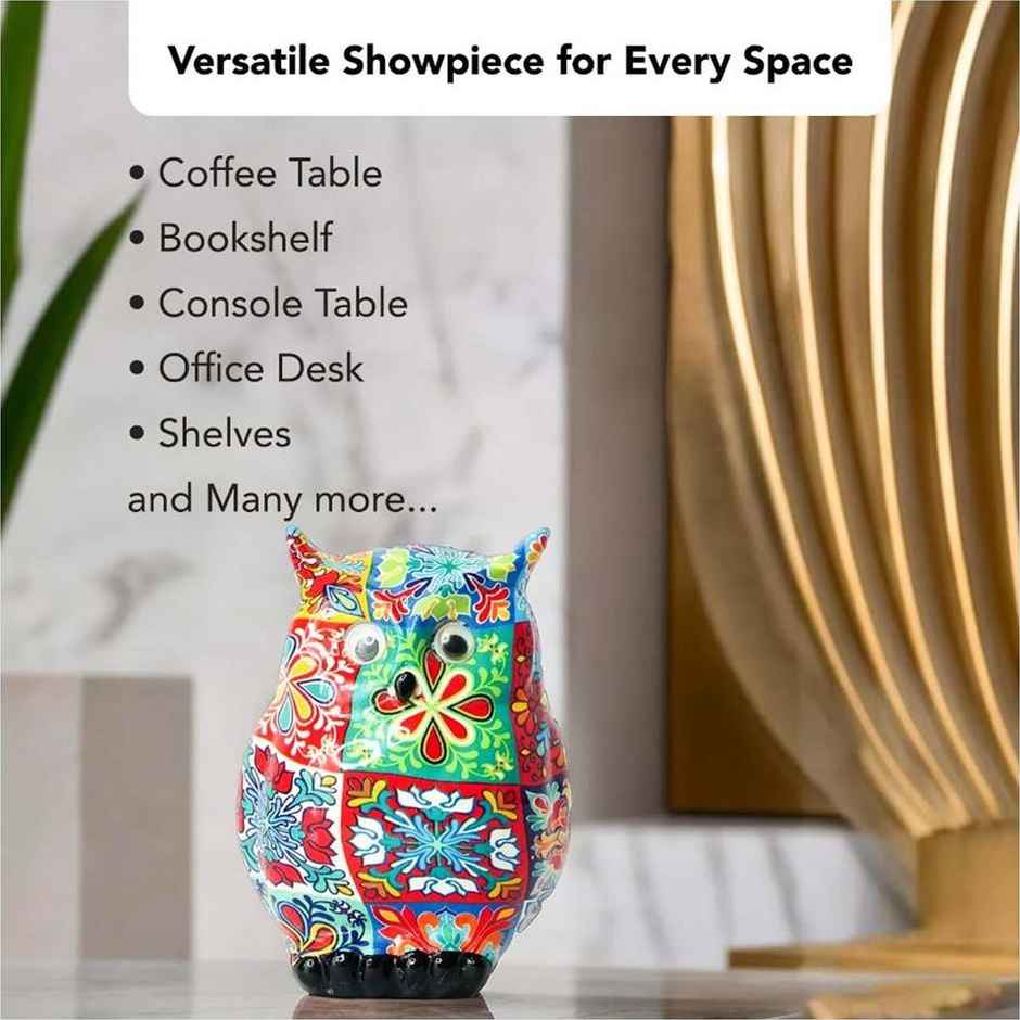 Ekhasa Owl Showpcs For Home Decor Living Room Decorative Items | Show pcs Gift Items
