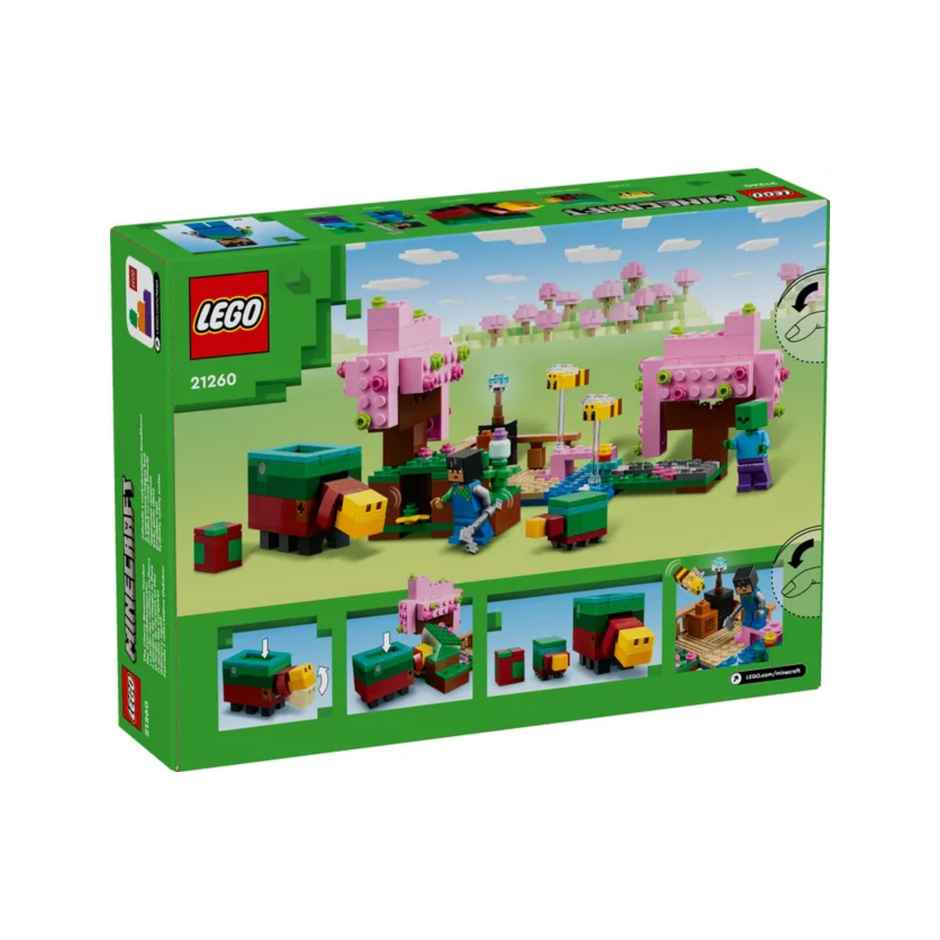 Lego Minecraft The Cherry Blossom Garden Toy 21260 (304 Pieces)