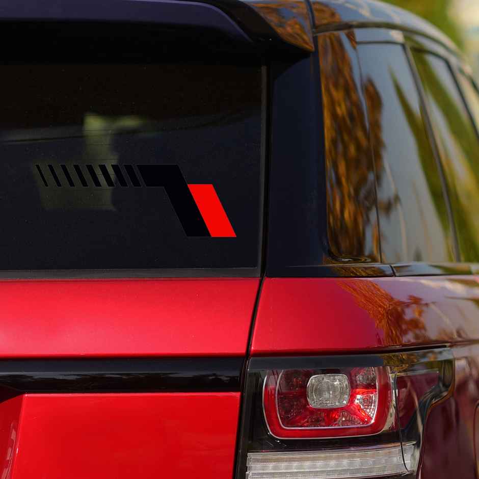 House Of Festivals Automobile Reflective Sticker - 10 x 10 Inches Design 33