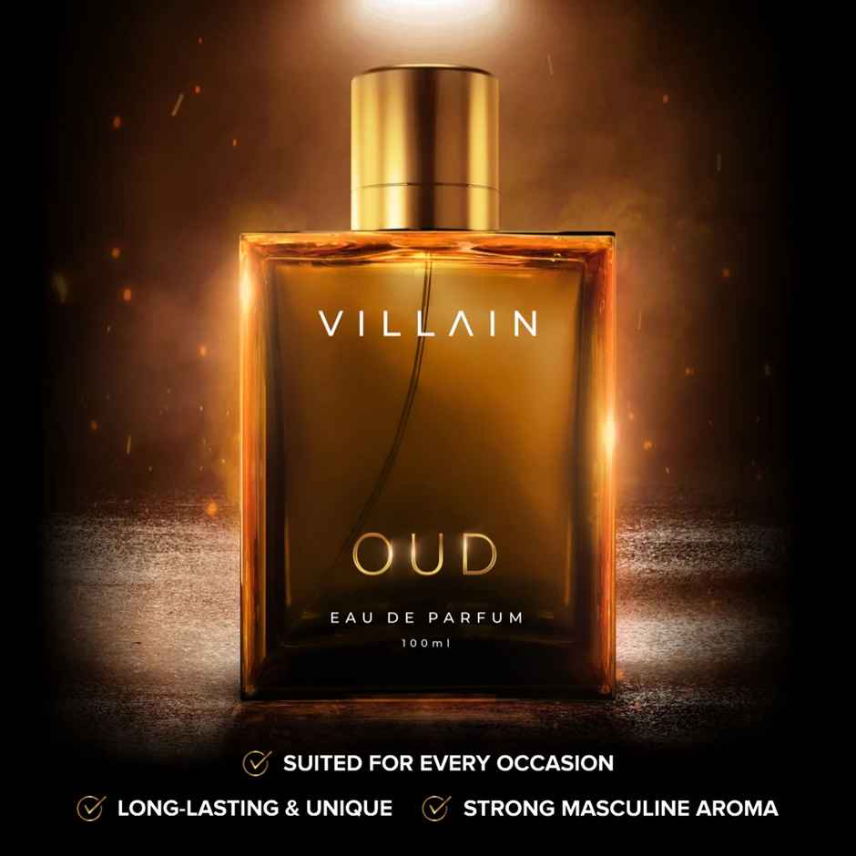 Villain Oud Eau De Parfum Premium Luxury Perfume For Men | Premium Fragrance