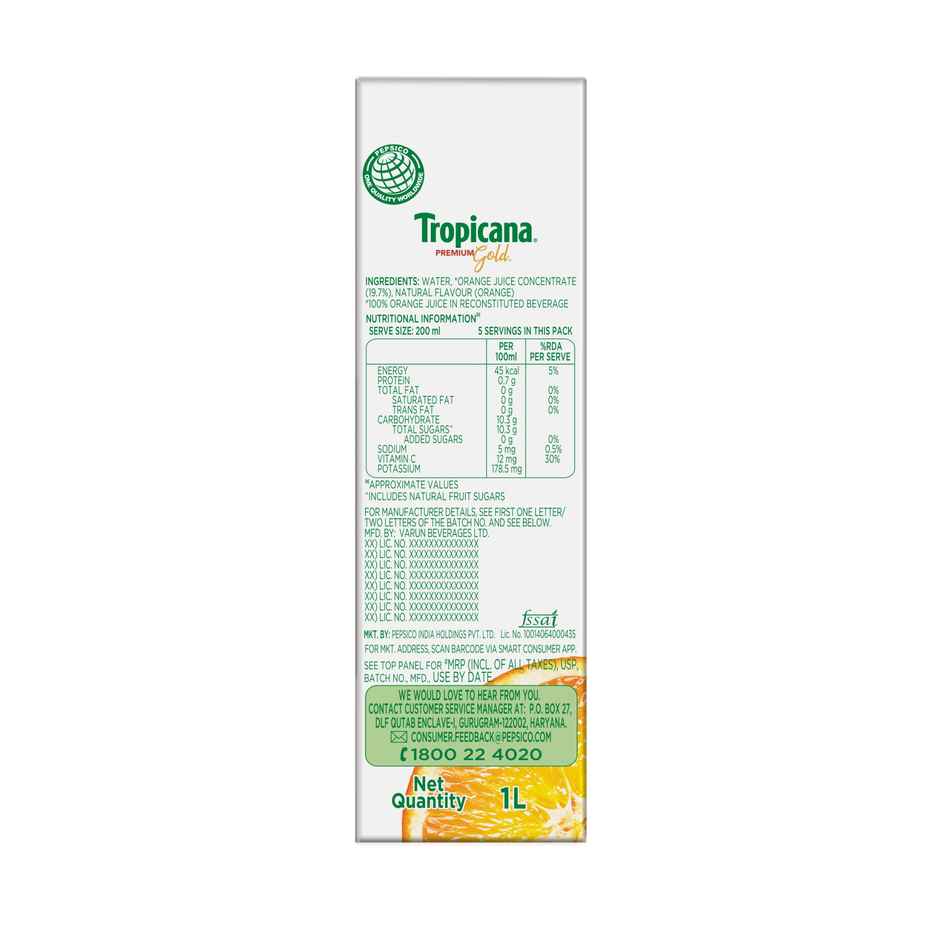 Tropicana Premium Gold Orange Juice Combo