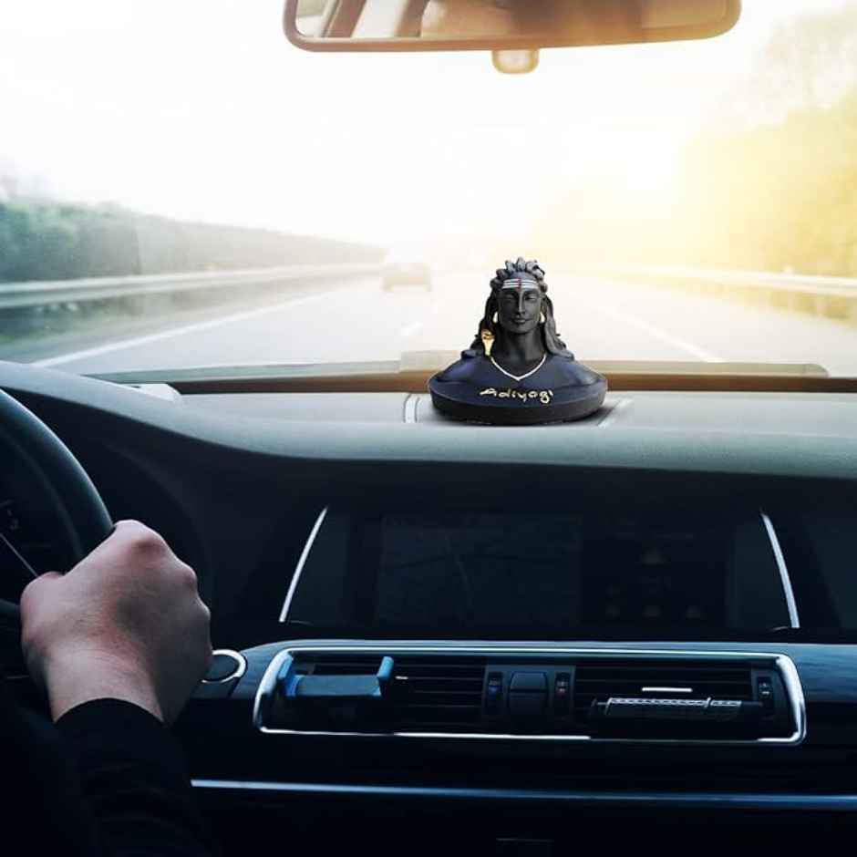 Divine Vibes Adiyogi Idol Big for Car Dashboard