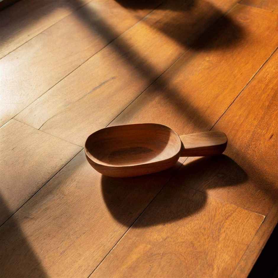 Ellementry Teak Wood Scooper Medium