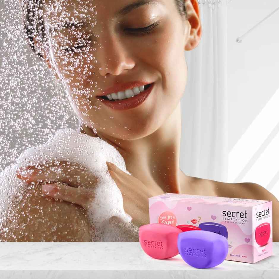 Secret Temptation Pink and Romance Soap for Women