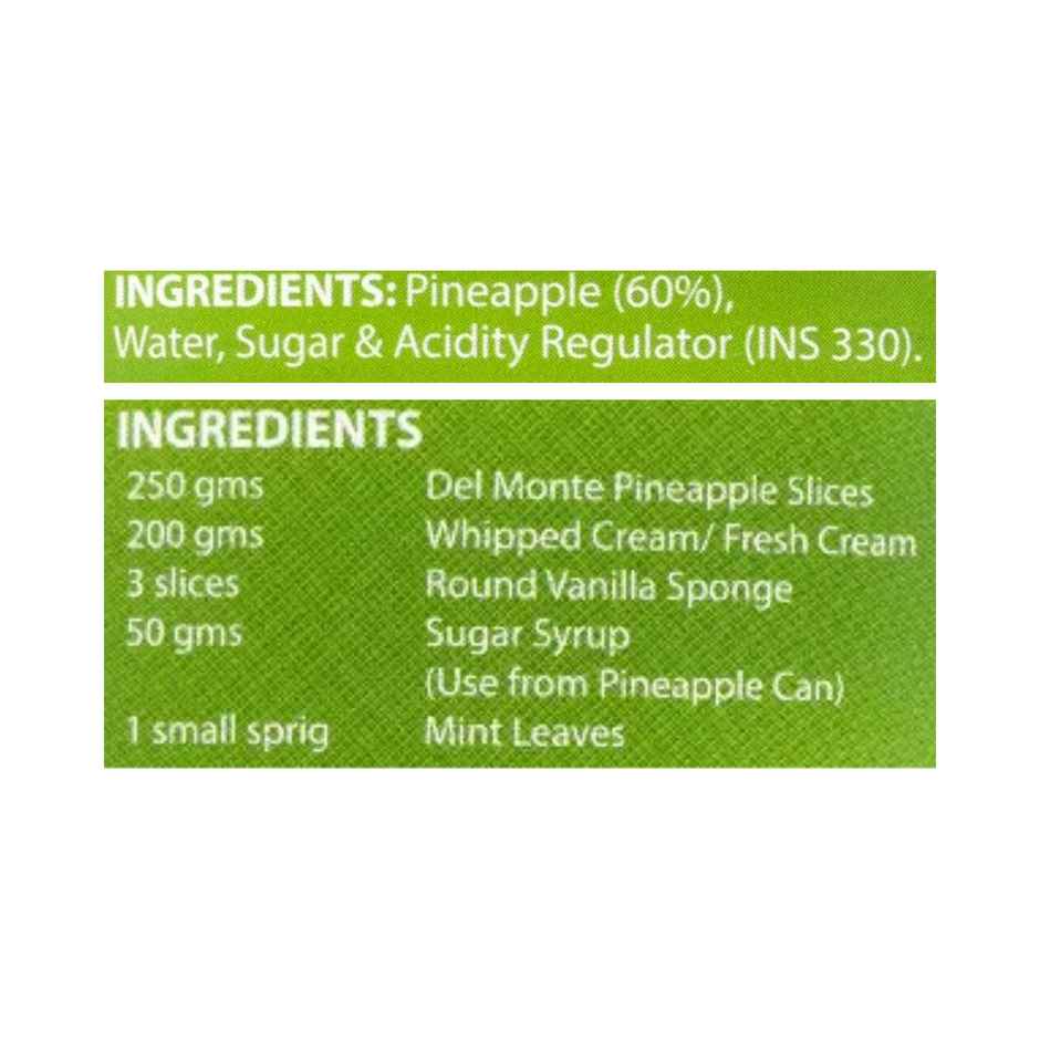 Del Monte Pineapple - Slices