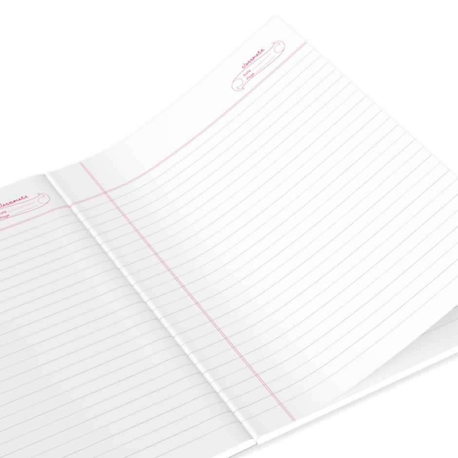 Classmate|Longbook|Soft Cover| | Single Line| A4| 314 x 194|160 pages