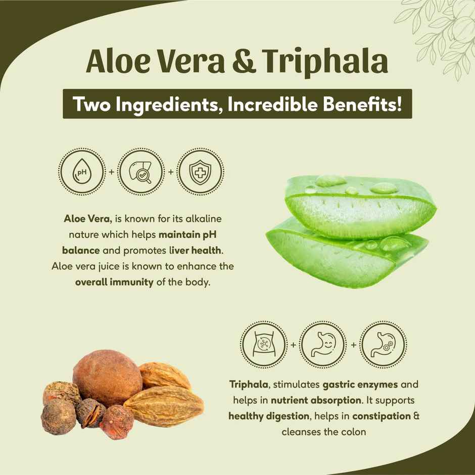 Sri Sri Tattva Aloe Vera Triphala Juice Liquid
