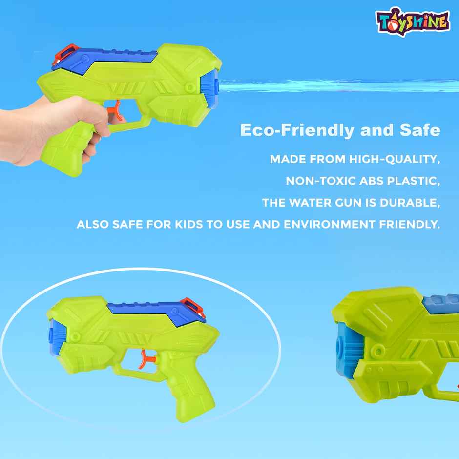 Toyshine Beach and Pool Squirt Water Gun | Green | Toy For Kids | 3+ Years Old
