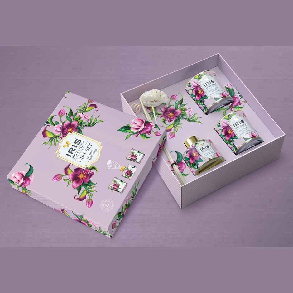 Iris Botanics Gift set Fragrance Tearose & Agarwood