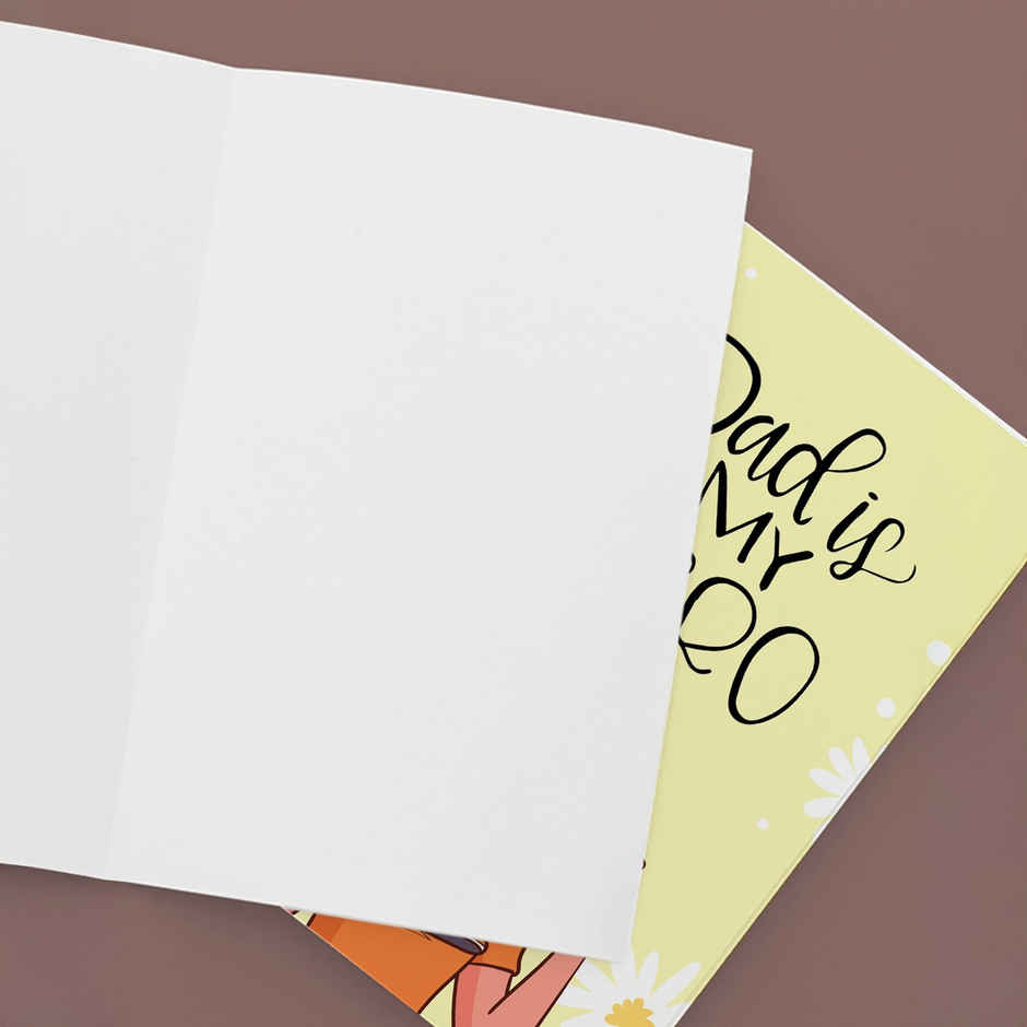 Dad Is Hero Card | Mad Over Prints