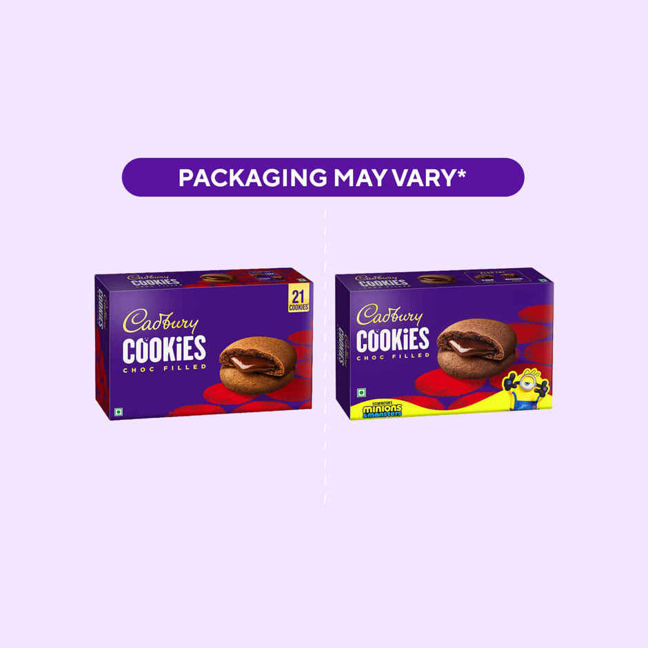 Cadbury Choc Filled Cookies Minion Pack