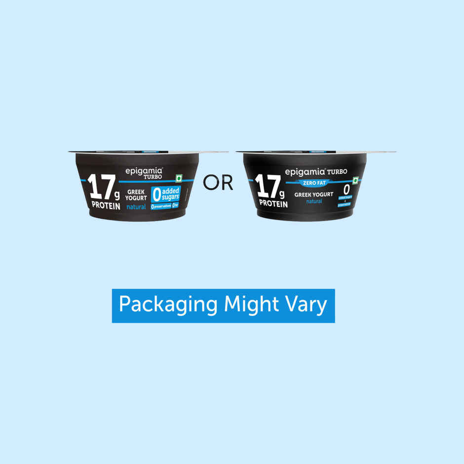 Epigamia 17g Protein Turbo Yogurt Natural