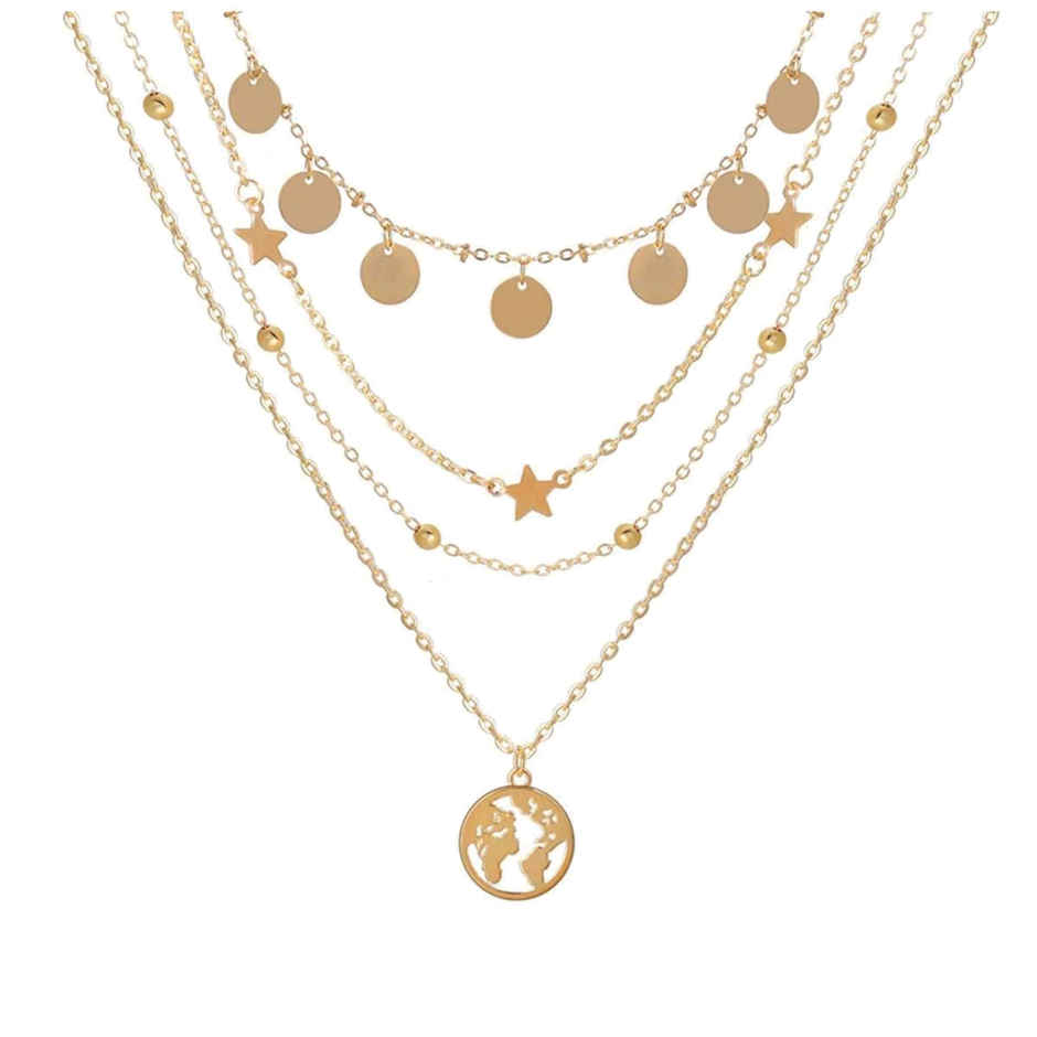 YouBella Jewellery for Women Stylish Pendant Necklace for Women & Girls (YBNK - 5820)