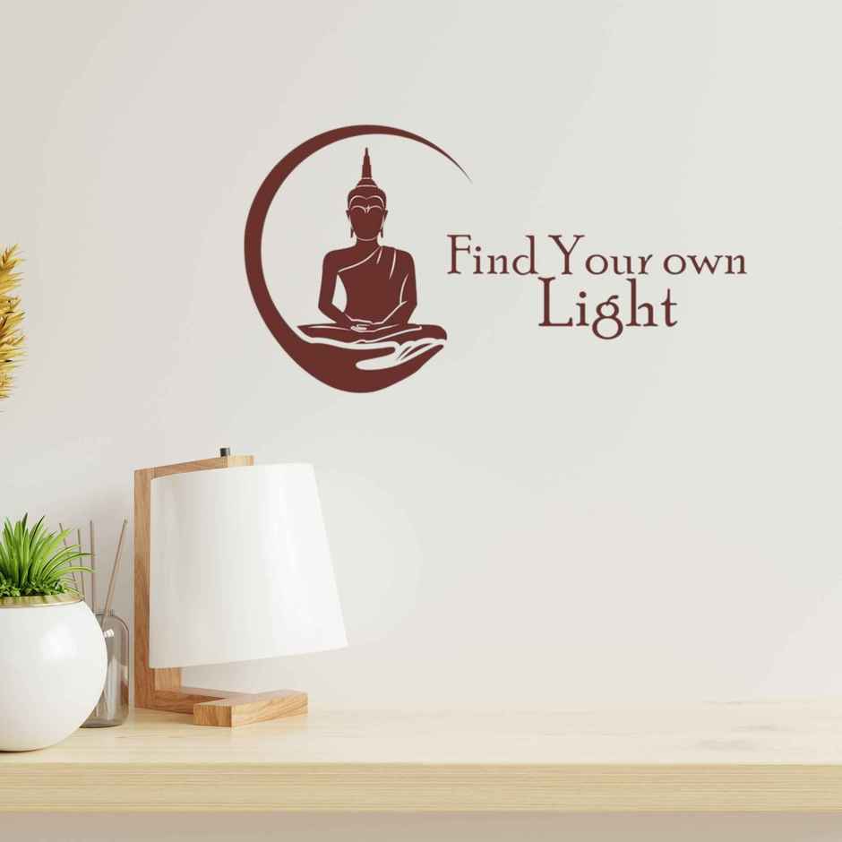 BAY6 Find Your Own Light (Buddha) Sticker