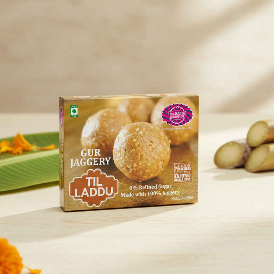 Karachi Bakery Til Laddu | Gur Jaggery