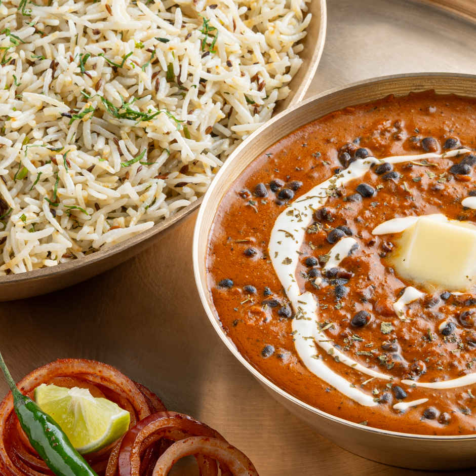 Dal Makhani & Rice      