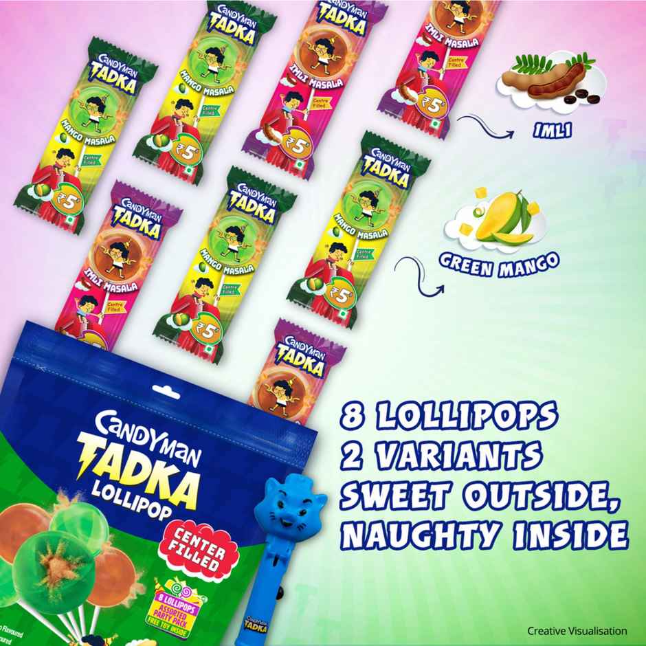 Candyman Tadka Lollipop