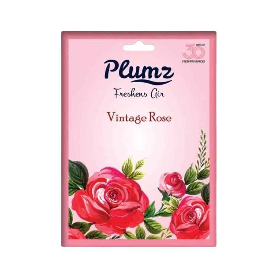 Plumz Vintage Rose Air Freshener Combo