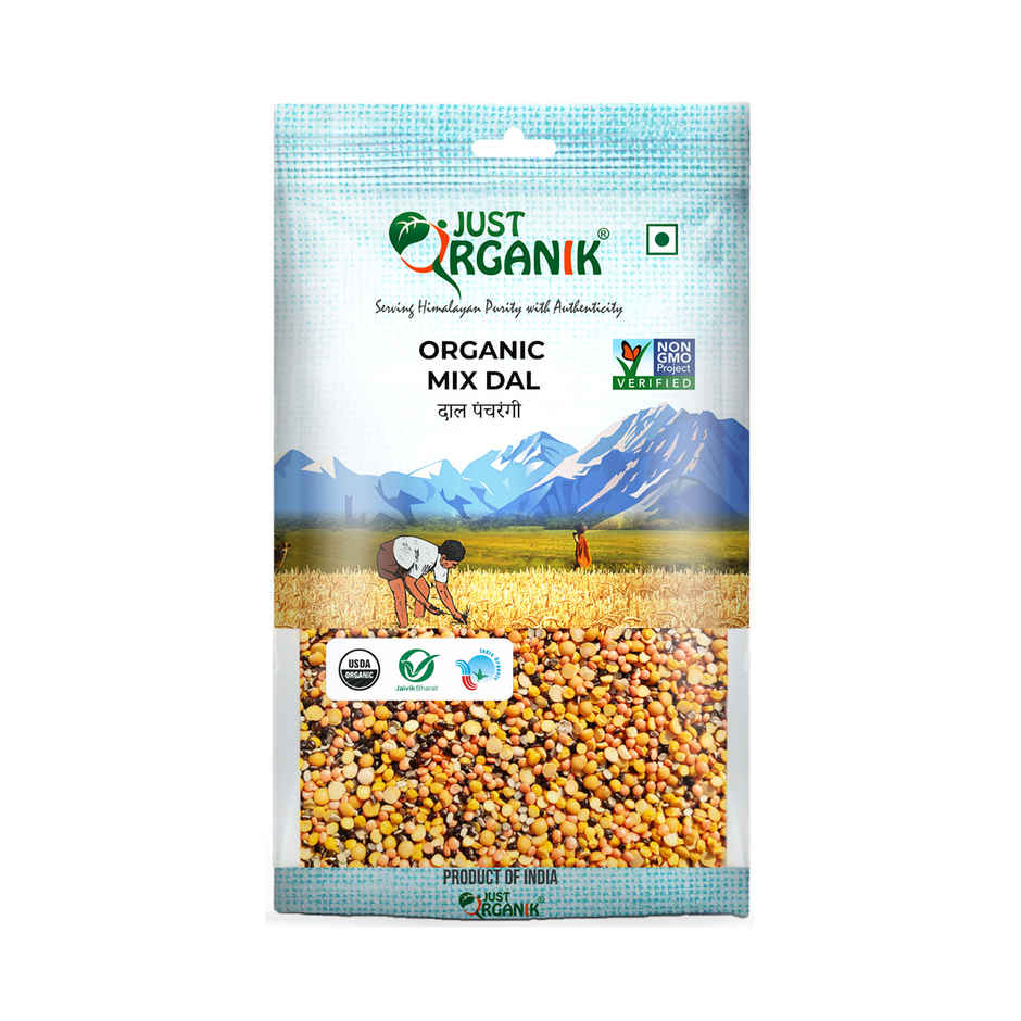Just Organik Organic Mix Dal Panchrangi Dal