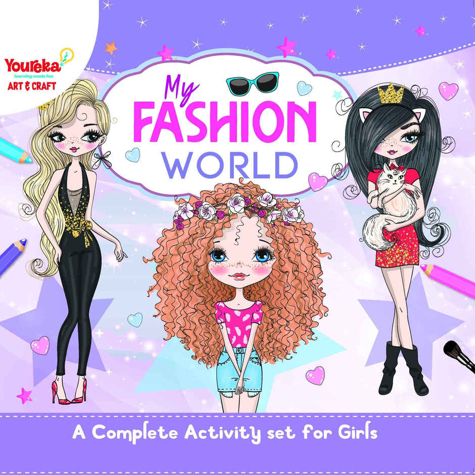Hamleys Youreka Fashion Activity Kit Multicolour 3 to 5 Years