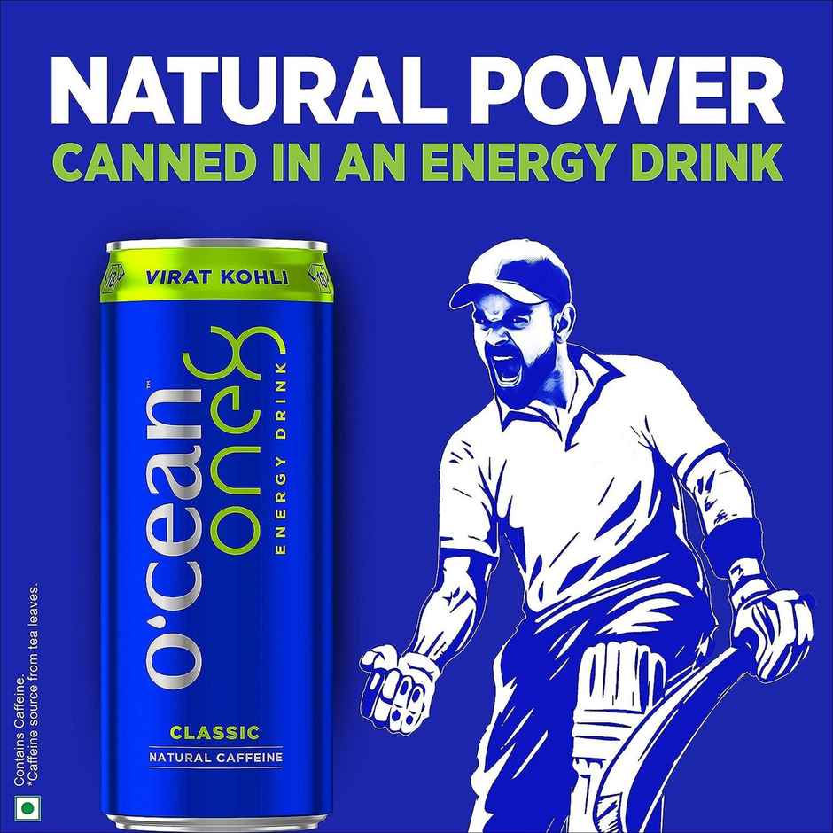 O'cean Energy Drink Can