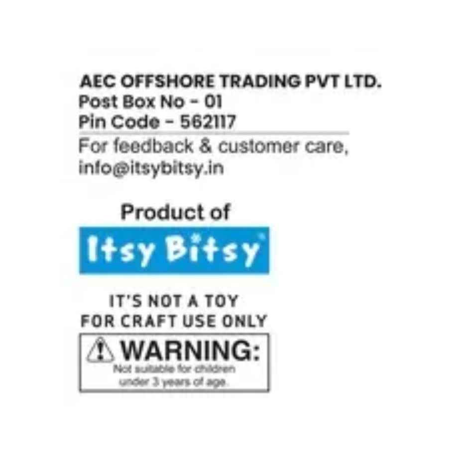 Itsy Bitsy Mini Paint Tubs Poster Paint Bright 6 ml x 6 shades LB