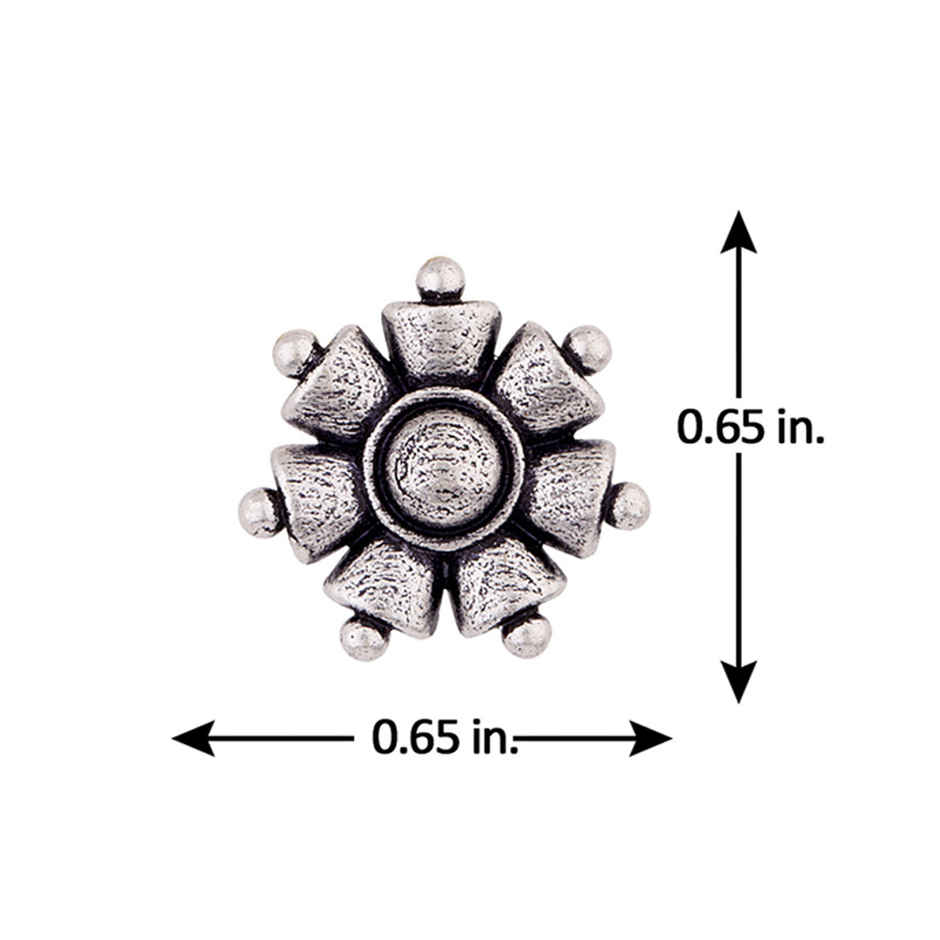 Voylla Nayantara Floral Motif Stud Earrings