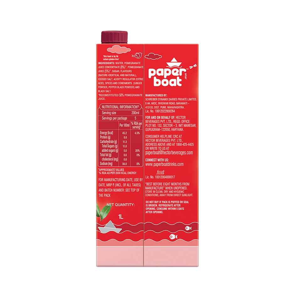Paper Boat Pomegranate Fruit Juice