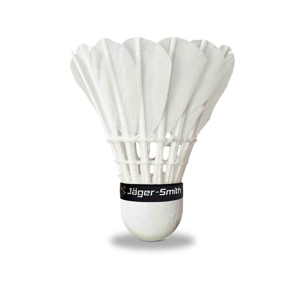 Jager-Smith Tern Feather Shuttlecock | White | For Outdoor