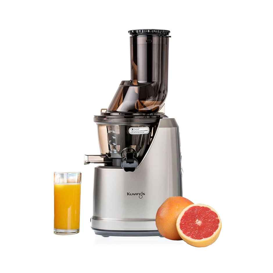 Kuvings B1700 Dark Silver Cold Press Juicer | 240 W | Fruit & Vegetable Juicer - Dark Silver