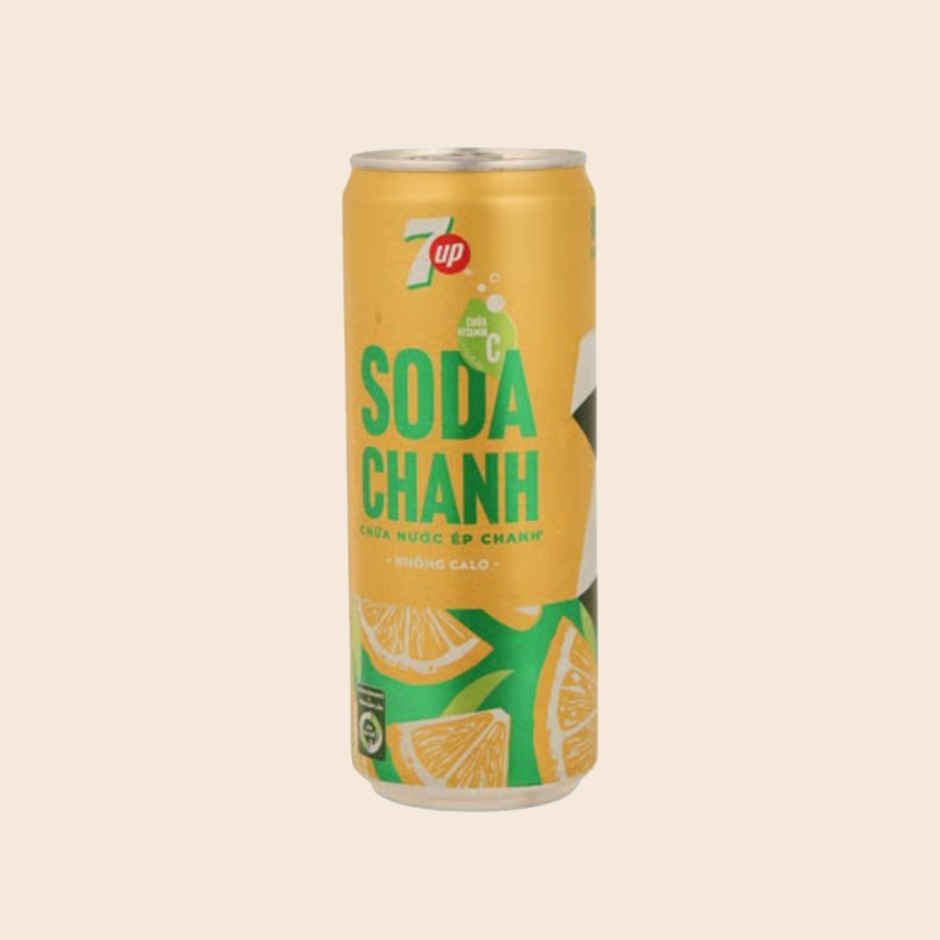 7UP Lemon Soda Soft Drink 7up Chanh