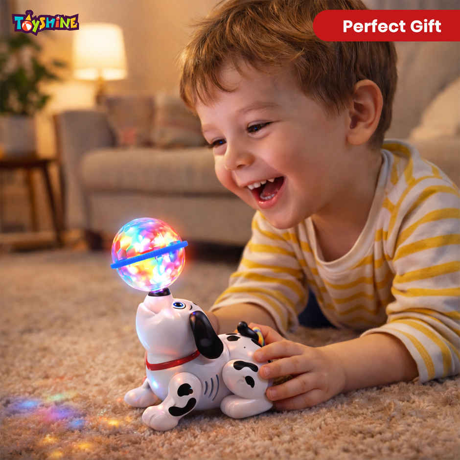 Toyshine Dancing Dog With Music Flashing Lights