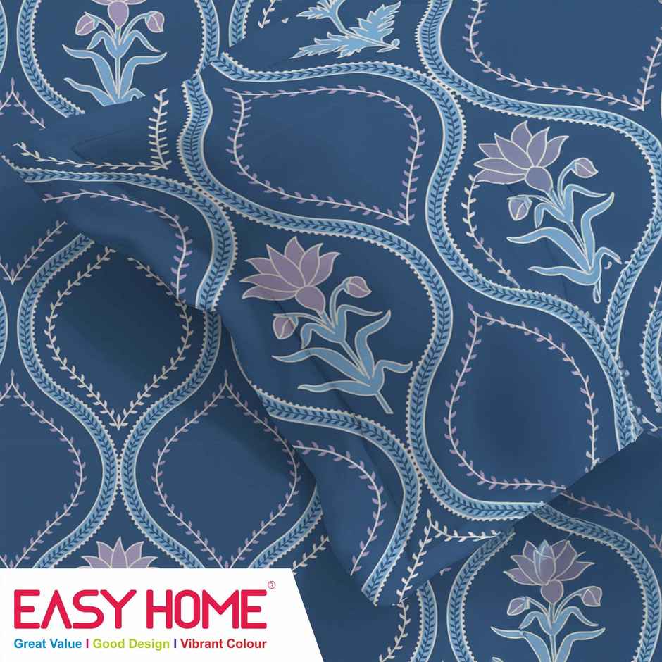 Superspun 120 Tc-Cotton Rich-Easy Home- Dbl- 220 x 240- D:23120 - Assorted