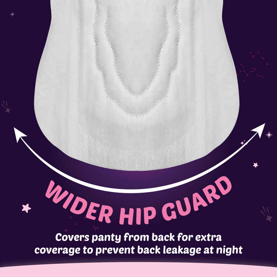 Sofy Women Bodyfit Night Longest Sanitary Pads | 2XL - 15 pcs