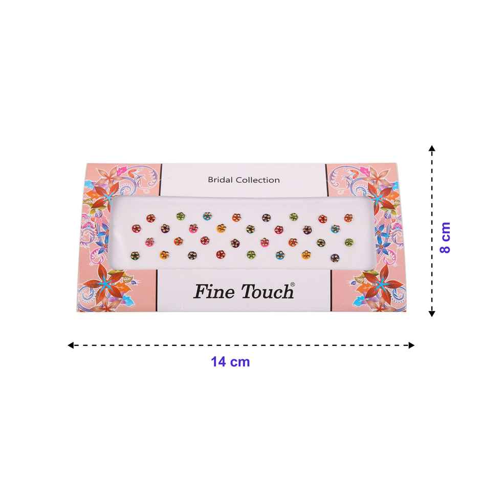 Fine Touch Stone Bindi - 3 mm | Silver