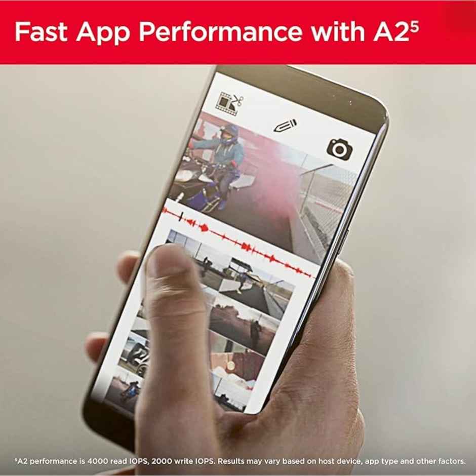 Sandisk Extreme Microsd Uhs I Card 128Gb For 4K Video,190Mb/S Read, 90Mb/S Write