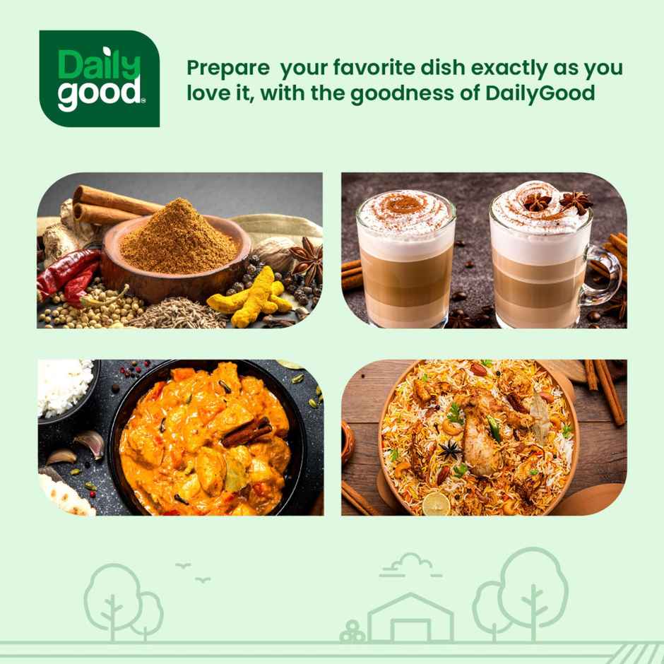 Daily Good Black Pepper / Kali Mirch(100gms) & Daily Good Cinnamon / Dalchini(50gms) Combo