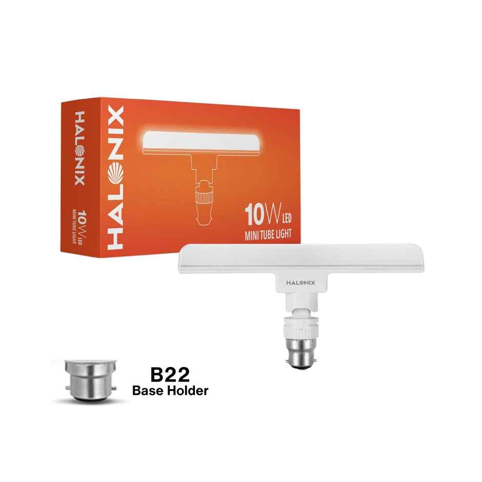 Halonix 10W B22 White T Bulb Mini Tubelight