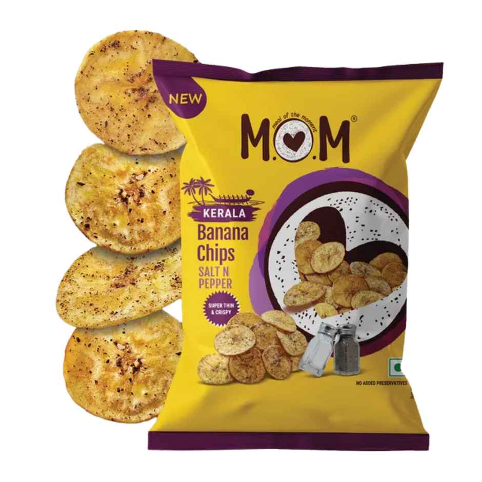 MOM Kerala Banana Chips | Salt N Pepper | Crunchy & Tasty